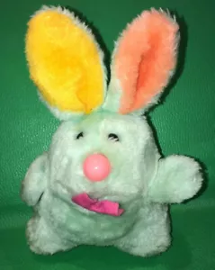 Vtg 1982 Union Toy Plush Musical Wind Up “Easter Parade”Bunny Rabbit - Picture 1 of 12