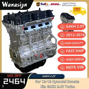 Long Cylinder Block Engine Assembly For 12-16 Hyundai Creta Kia Forte G4KH 2.0T - Picture 1 of 7