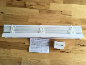 2-Inch Cordless Faux Wood Horizontal Window Blinds - Room Darkening SHIPS FAST! - Picture 1 of 5