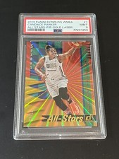 CANDACE PARKER 2019 PANINI WNBA DONRUSS ALL STAR GOLD LASER /10 PSA 9