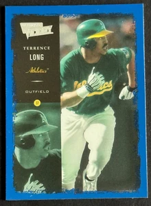 2000 Upper Deck Ultimate Victory Blue #7 Terrence Long Oakland Athletics - Bild 1 von 2