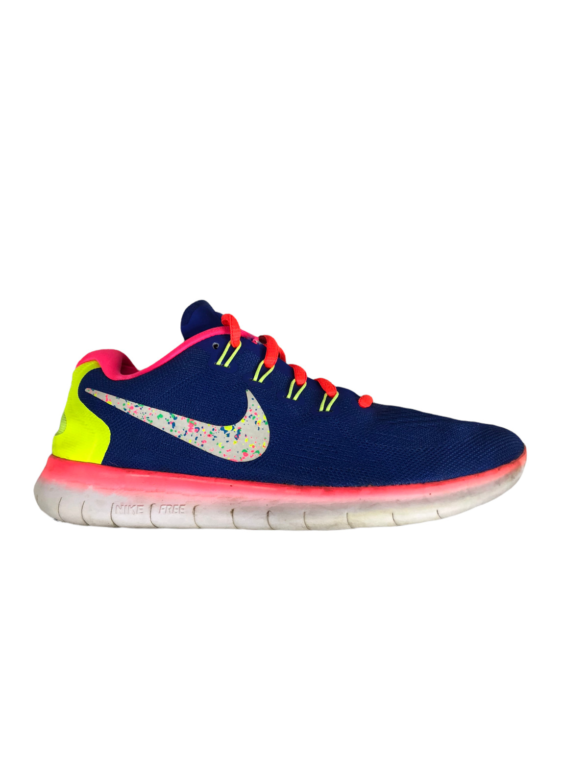 Marine The church Rooster Nike ID Free Blue Pink Training Running Shoes Women's (Size: 7) AA1613-991  | eBay