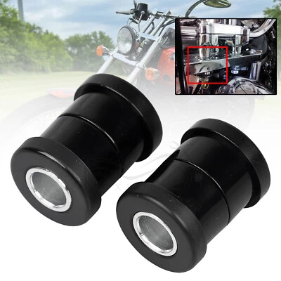 Buje elevador de manillar para Harley Sportster Softail FXST FXSTC Fat Boy FLSTF Foto 1 de 4