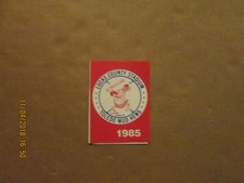 IL Toledo Mud Hens Vintage Circa 1985 Team Logo Baseball Pocket Schedule