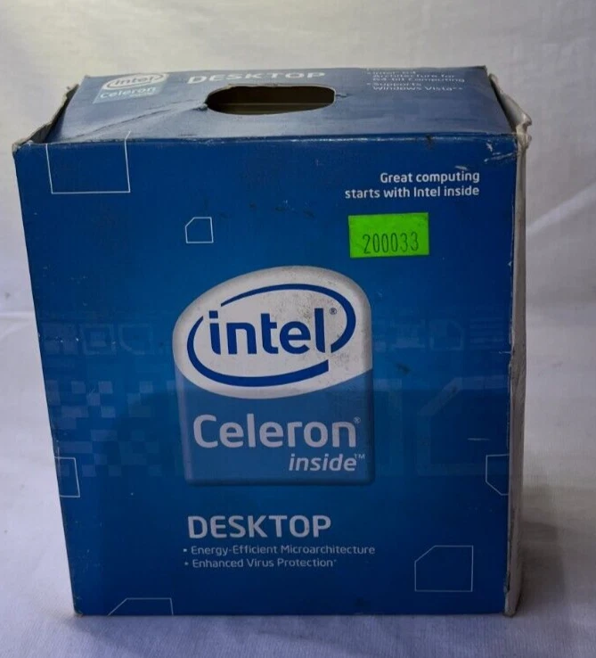 New in Box Intel Celeron 430 1.8 GHz SL9XN CPU Processor - Image 1 of 3