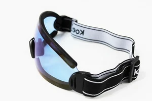Black Motorcycle ATV DIRT BIKE OFF ROAD RACING SKI GOGGLES Glasses 8813B - Bild 1 von 4