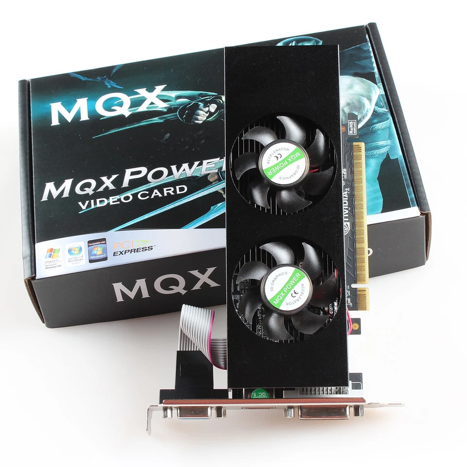 MQX GeForce GTX 750 4GB OR GeForce GT 730 4GB/2GB OR HD 7450 2GB PCIe Video Card - Image 1 of 4