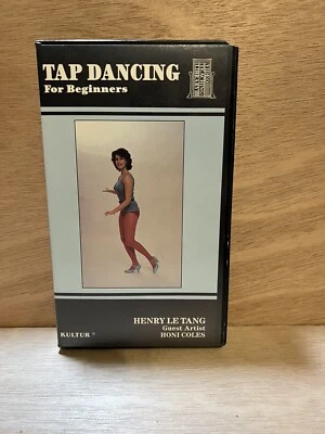 Tap Dancing For Beginners, Kultur, Henry Le Tang, VHS Clamshell, Used & Tested! - Image 1 of 4