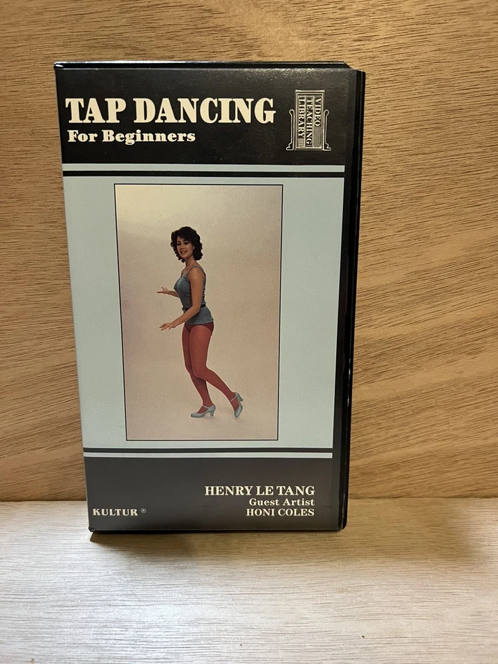 Tap Dancing For Beginners, Kultur, Henry Le Tang, VHS Clamshell, Used & Tested! - Image 1 of 4