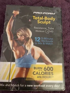 PRO-FORM Total-Body Sculpt : Resistance Tube Workout DVD NEW - Picture 1 of 2