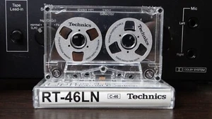 Audio Cassette TECHNICS Silver Reel to Reel Tape - Afbeelding 1 van 2