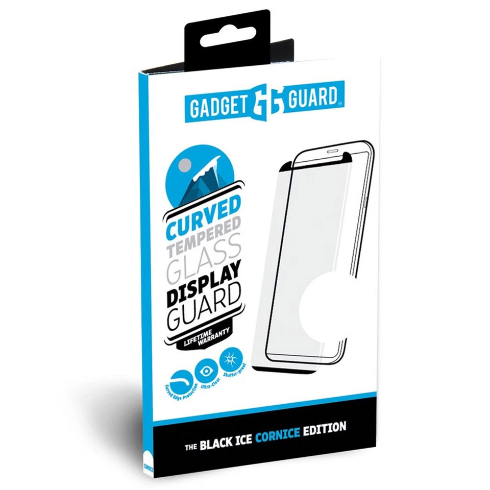Gadget Guard Black Ice Cornice Curved Glass Screen Protector for V40 ThinQ - Image 1 of 1