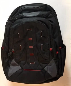 Samsonite Backpack Black Red Tectonic Carry-on Travel - Picture 1 of 5