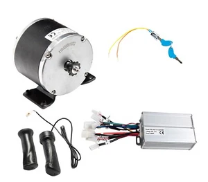 Electric Kart Motor Overvolt Kit Currie base 48V 900W Controller Throttle & key - Picture 1 of 17