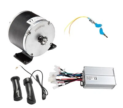 Electric Kart Motor Overvolt Kit Currie base 48V 900W Controller Throttle & key - Image 1 of 4