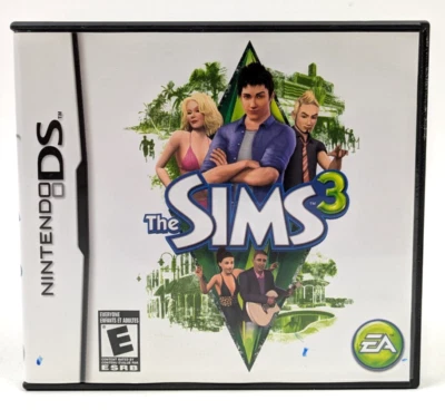 The Sims 3 (Nintendo DS) Complete CIB w/ Case & Manual ~ TESTED - Image 1 of 3