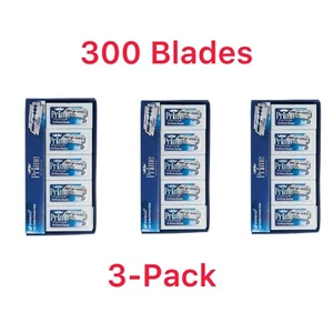 Dorco Prime Platinum Double Edge Razor Blades-3 Pack 300 Blades-Free Shipping - Picture 1 of 1