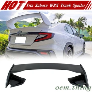 Painted #P8Y Fits SUBARU WRX 5th VB STI Type 4D Sedan Trunk Spoiler Wing 22-25 - Picture 1 of 8