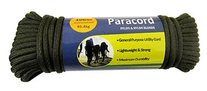 NYLON PARACORD 7 STRAND various colours 25/50/100ft camping survival bushcraft - Picture 1 of 10