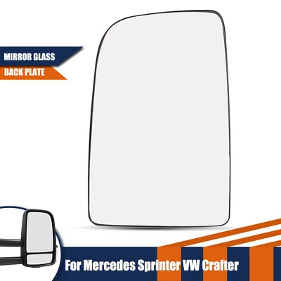 For 2006-2018 Mercedes Benz Sprinter Wing Mirror Glass Left Passenger Upper Side - Image 1 of 4