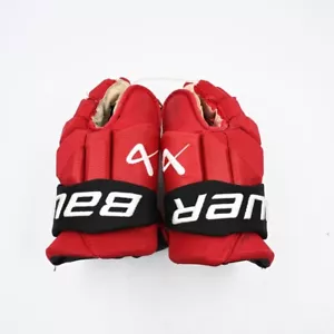 Guantes de hockey Bauer Vapor Pro Stock 14" New Jersey Devils NHL Ondrej Palat - Imagen 1 de 4