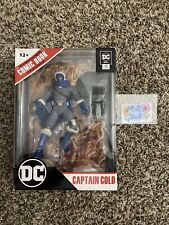 McFarlane CAPTAIN COLD 7    ACTION FIGURE WITH THE FLASH COMIC PAGE PUNCHERS NEW
