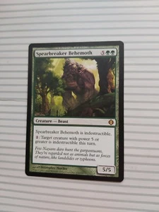 Magic: the Gathering Karten - Shards of Alara ~ Rare ~ SPEARBREAKER BEHEMOTH - Bild 1 von 1