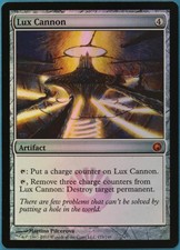 Lux Cannon FOIL Scars of Mirrodin NM Artifact Mythic Rare CARD (132870) ABUGames