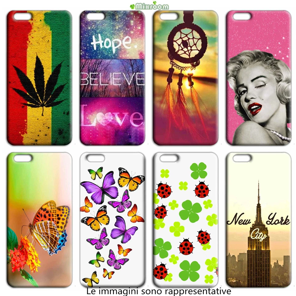 CUSTODIA COVER IN TPU SILICONE PER APPLE IPHONE VARI MODELLI FANTASIE G - Immagine 1 di 1