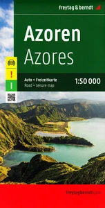 Azoren 1 : 50 000 Autokarte + Freizeitkarte - Landkarte freytag & berndt - Bild 1 von 2