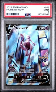 Mewtwo V 072 PSA 9 Mint - Go - Pokemon - Bild 1 von 2