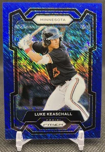 2024 Panini Prizm LUKE KEASCHALL Blue Shimmer Prizm /15! - Minnesota Twins (SSP) - Picture 1 of 2