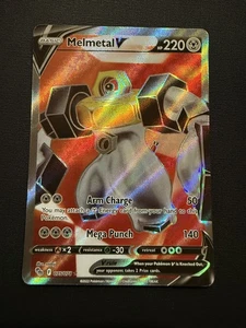 Melmetal V (Full Art) Ultra Rare Pokemon GO 075/078 NM - Picture 1 of 2