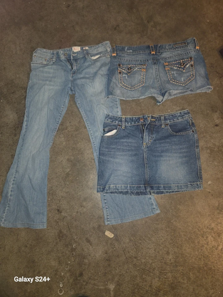 Лот из 2: Old Navy Kids брюки размер 10 джинсы шорты размер 1 и 5 - Изображение 1 из 1