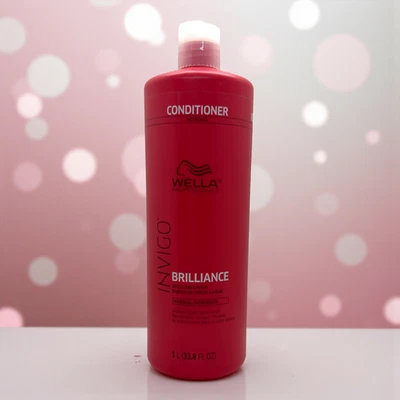 Wella INVIGO Brilliance Conditioner 33.8 oz – Color‑Treated Fine/Normal Hair - Image 1 of 3