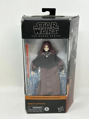 STAR WARS The Black Series Darth Sidious, Revenge of The Sith Collectible 6 Inch - Image 1 of 4
