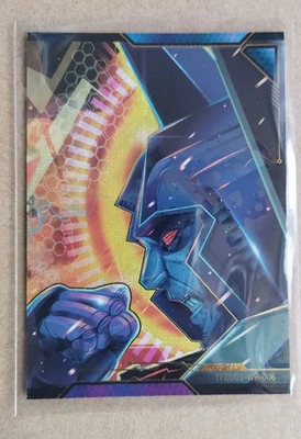 Transformers energon universe card-Starscream TFEU01-WR-006 kayou - Image 1 of 2
