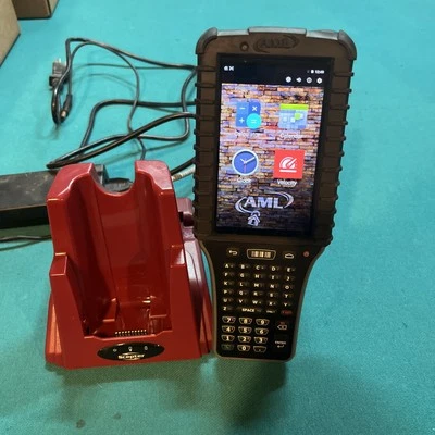 🔥Escáner de código de barras AML Scepter M7800-1700 con cargador de batería ACC-7825🇺🇸 Foto 1 de 4