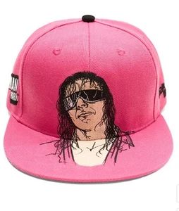 💕 BRET HART The Hitman offizielle WWE Wrestling SnapBack Mütze Chalkline 💕 Neu mit Etikett - Bild 1 von 6