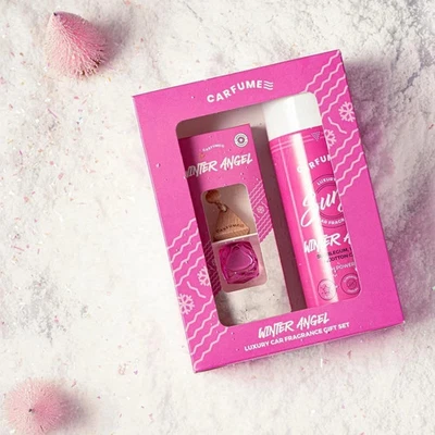 Carfume Winter Angel Car Air Freshener Gift Set – Christmas Edition (CFGSSNA) - Image 1 of 4