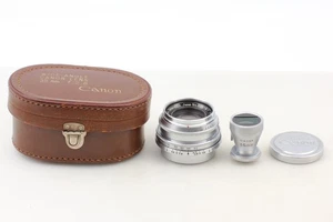 [Casi COMO NUEVO en Estuche] Lente Canon 35 mm F/2,8 LTM L39 Leica Montaje con Tornillo de JAPÓN - Imagen 1 de 8