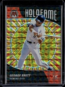 Panini Mosaic 2022 #HF-4 George Brett Holofame amarillo reactivo/99 Royals (50F) - Imagen 1 de 2