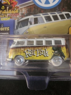 Johnny Lightning White Lightning VW Samba bus dinner car - Image 1 of 3