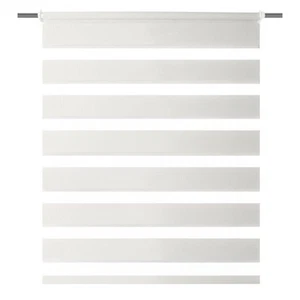 Kettenzugrollo ZEBRA - wollweiß - 50x150 cm - Bild 1 von 8