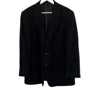Blazer Brooks Brothers Talla 43 RG Negro Camello Chaqueta Hombre Carrera Negocios - Imagen 1 de 8