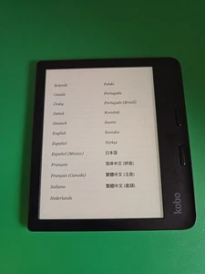 RAKUTEN KOBO Libra 2 Lector Electrónico 32GB Wifi - IPX8 7" Pantalla Táctil - N418 (DK450) - Imagen 1 de 10