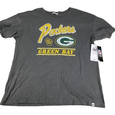 Футболка женская Green Bay Packers NFL XL графическая оловянная серая мягкая новая Go Pack Go - Изображение 1 из 4