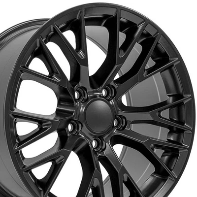17" Satin Black Wheel for 1993-2002 Pontiac Firebird - RVO0931 - Image 1 of 4