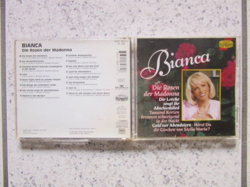 Bianca | CD | Die Rosen der Madonna (compilation, BMG/AE) - Bild 1 von 1