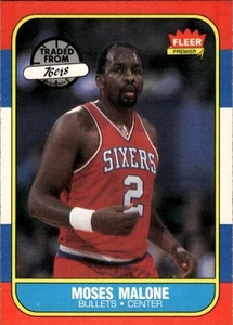 Fleer #69 Moses Malone 1986-87 - Imagen 1 de 2